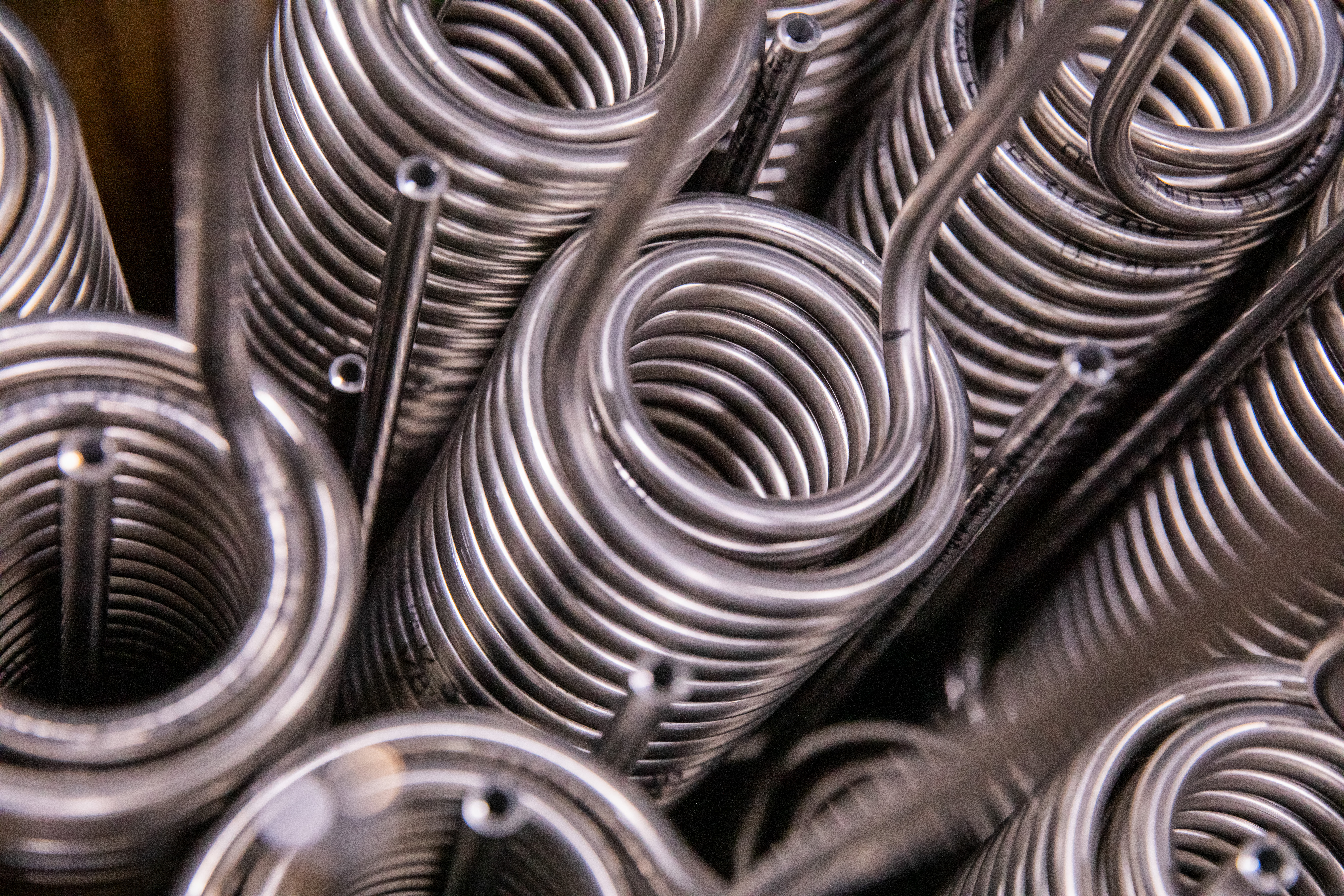 Sample Cooler Coils Up Close
