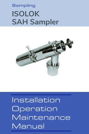 Image of ISOLOK SAH Sampler IOM Instruction Manuals