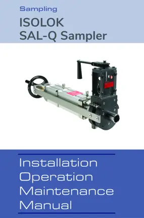 Image of ISOLOK SAL-Q Sampler IOM
