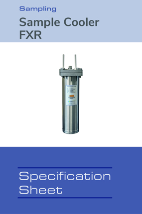 Image of FXR Sample Cooler Spec Sheet Spec Sheets