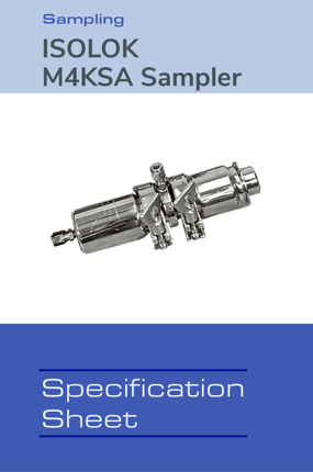 Image of ISOLOK M4KSA Sampler Spec Sheet Spec Sheets