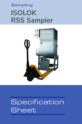 Image of ISOLOK RSS Sampler Spec Sheet Spec Sheets