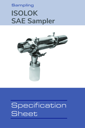 Image of ISOLOK SAE Sampler Spec Sheet Spec Sheets