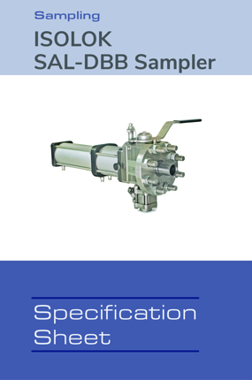 Image of ISOLOK SAL-DBB Sampler Spec Sheet