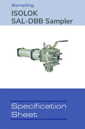 ISOLOK SAL-B Automatic Isolatable Sampler | Sentry Equipment