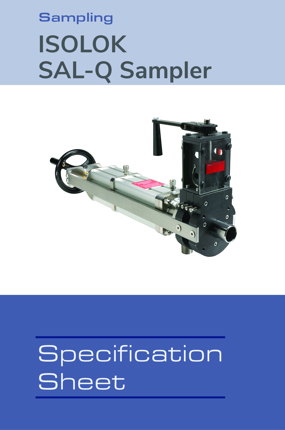 Image of ISOLOK SAL-Q Sampler Spec Sheet Spec Sheets