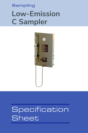 Image of Model C Sampler Spec Sheet Spec Sheets