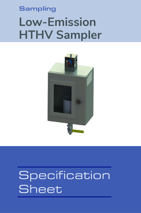 Image of Model HTHV Sampler Spec Sheet