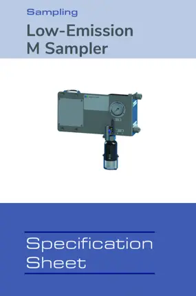 Image of Model M Sampler Spec Sheet