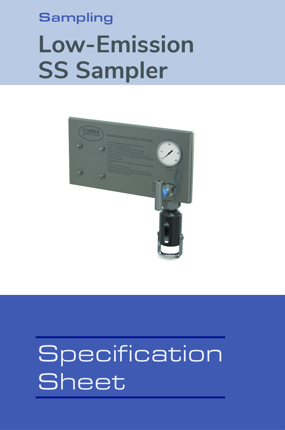 Image of Model SS Sampler Spec Sheet Spec Sheets